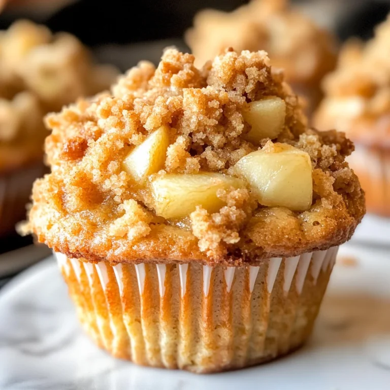 Apple Crumble Muffins
