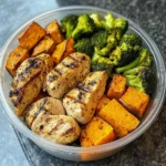 Chicken, Sweet Potato & Broccoli Meal Prep Bowls