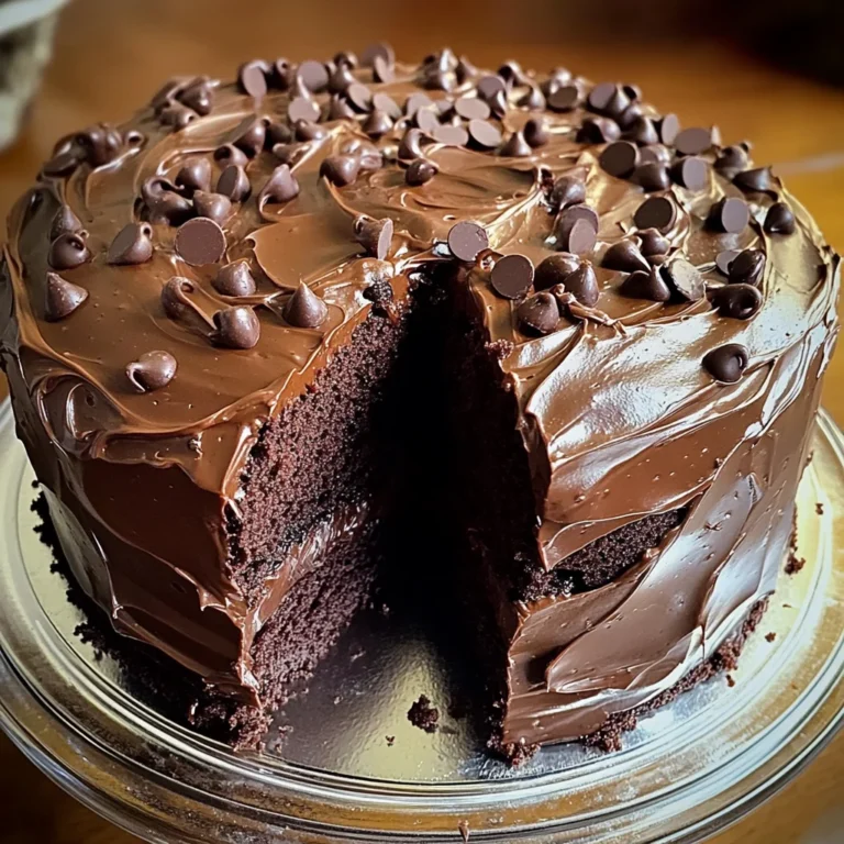 Chocolate Pound Cake with Chocolate Frosting