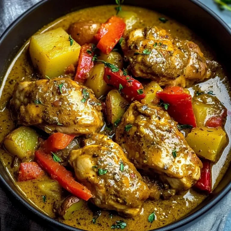 Creamy Chicken with Potatoes and Coconut
