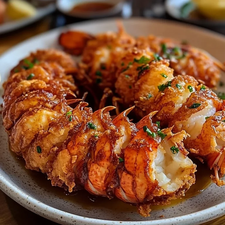 Crispy Fried Lobster Tails