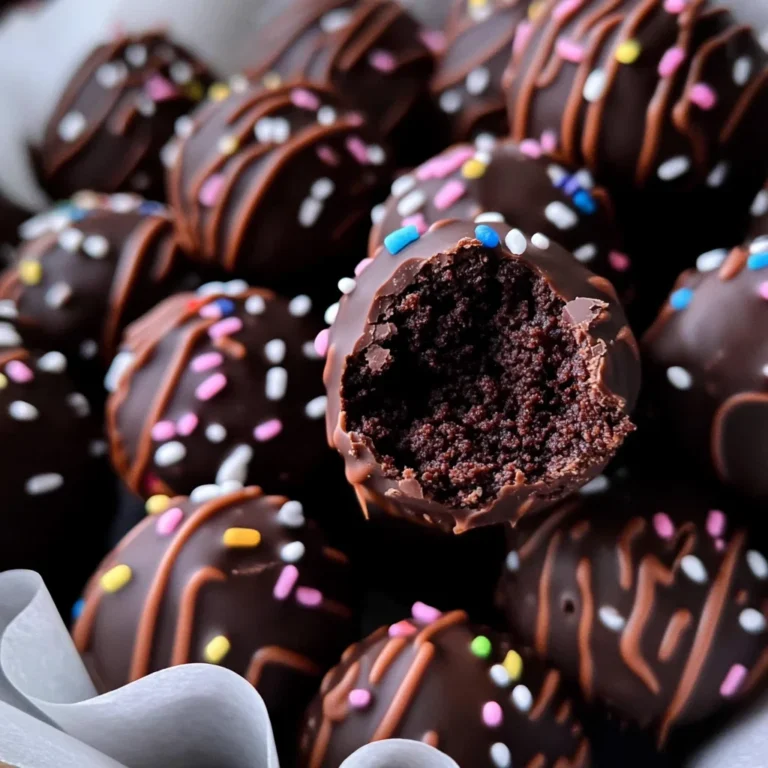 Double Chocolate Brownie Truffles (3 ways!)