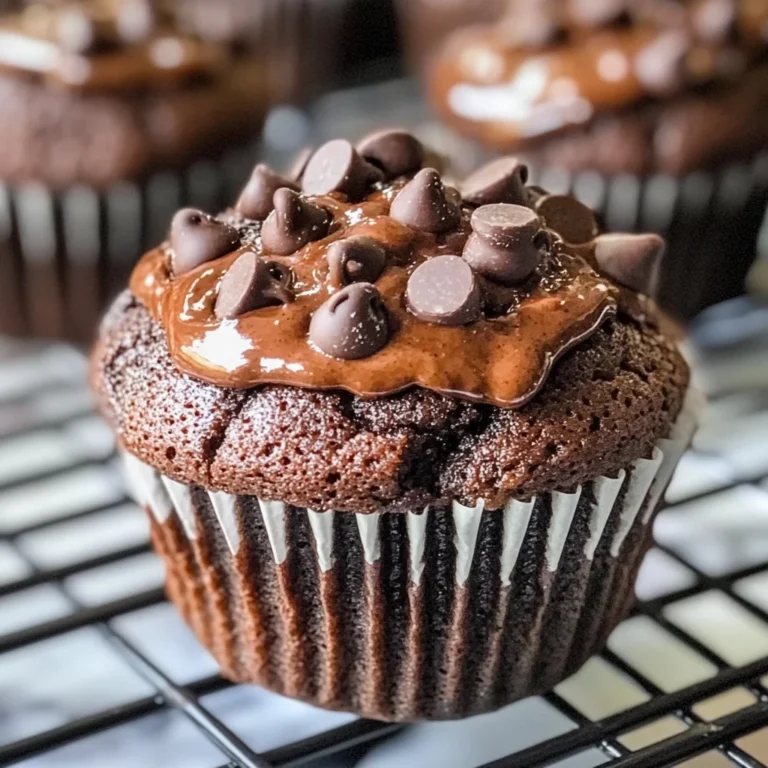 Double Chocolate Espresso Muffins