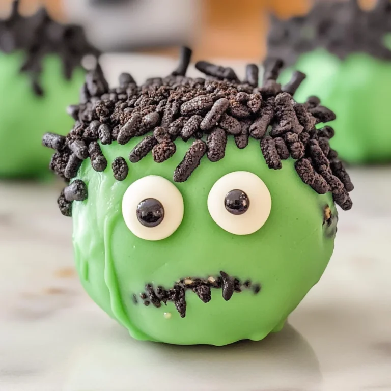 Frankenstein Oreo Balls