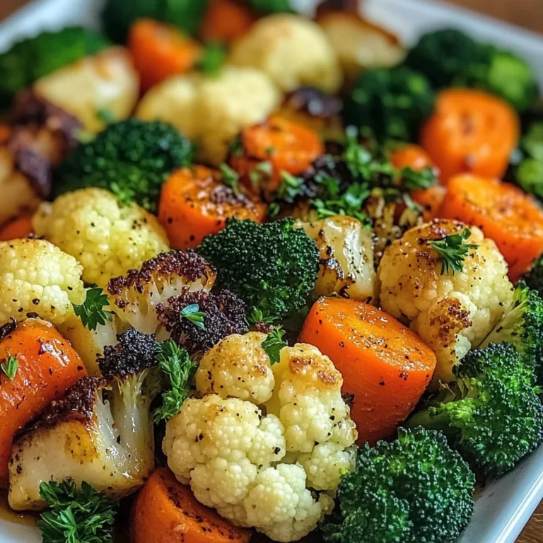 Garlic Roasted Vegetables
