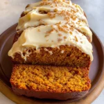 Pumpkin Bread with Cream Cheese Frosting Recipe