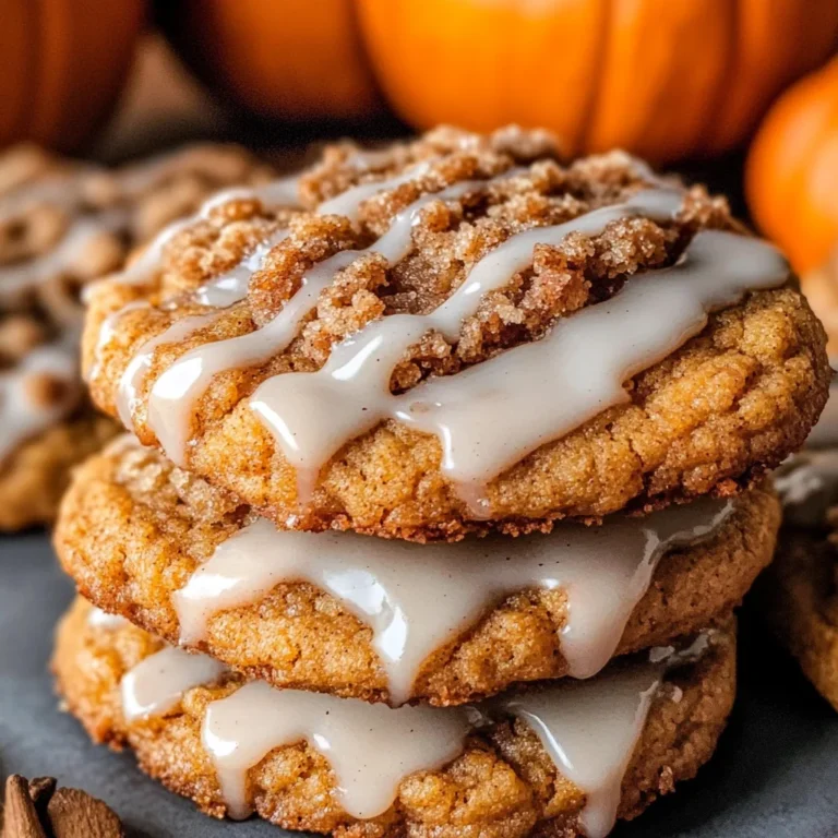 Pumpkin Coffee Cake Cookies