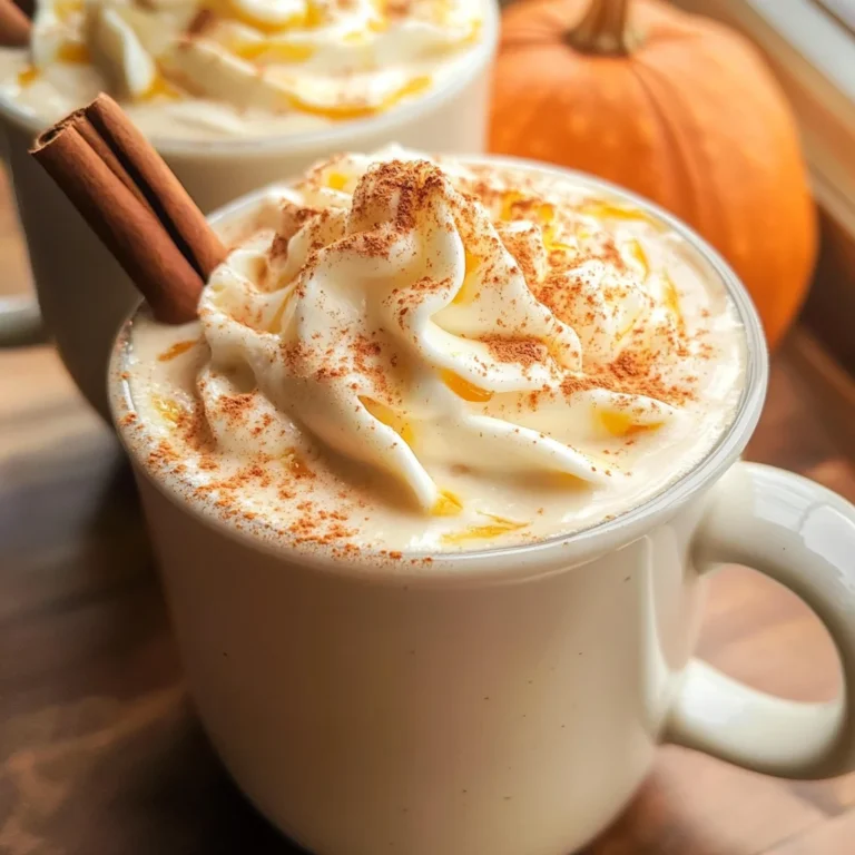 Pumpkin White Hot Chocolate