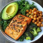 Roasted Chickpea & Salmon Power Plate