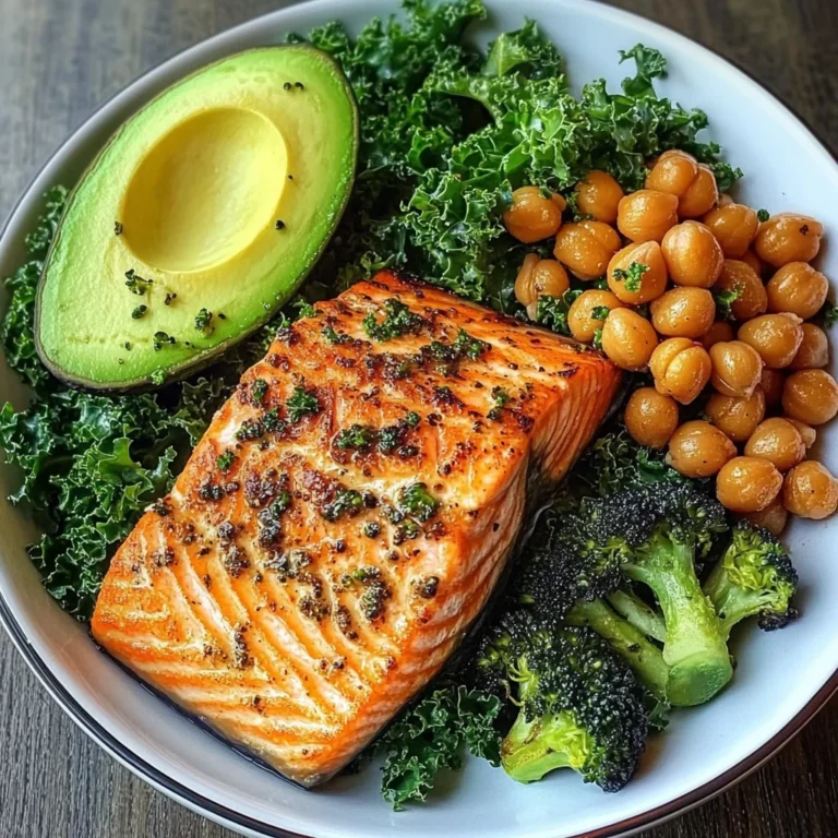 Roasted Chickpea & Salmon Power Plate