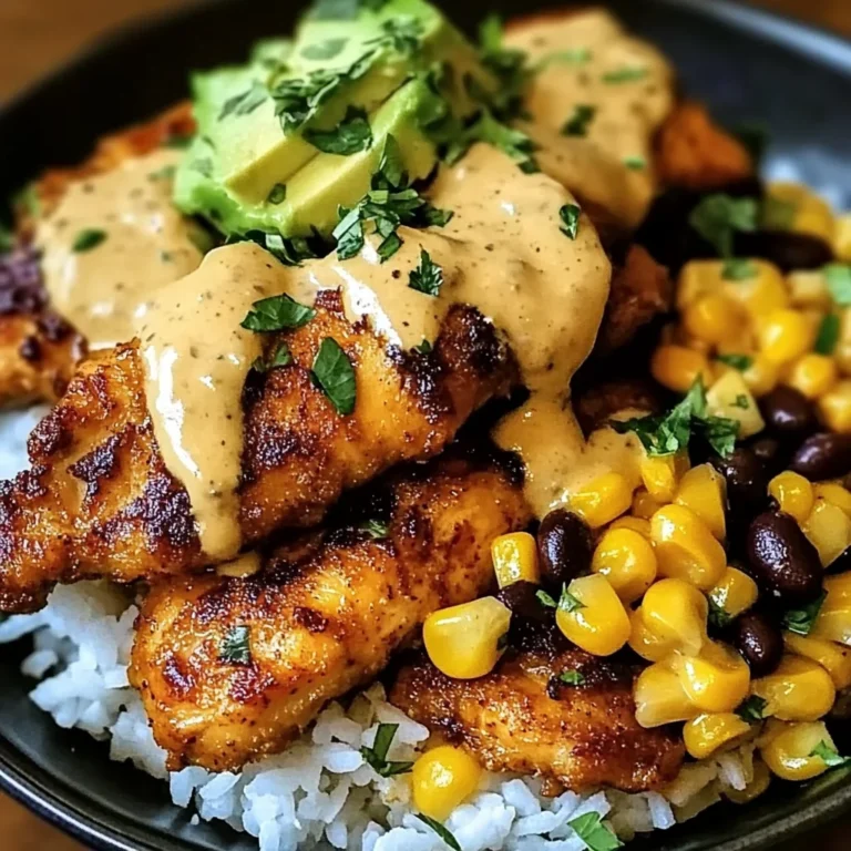 Street Corn Chicken Bowl: A Flavorful & Easy Recipe
