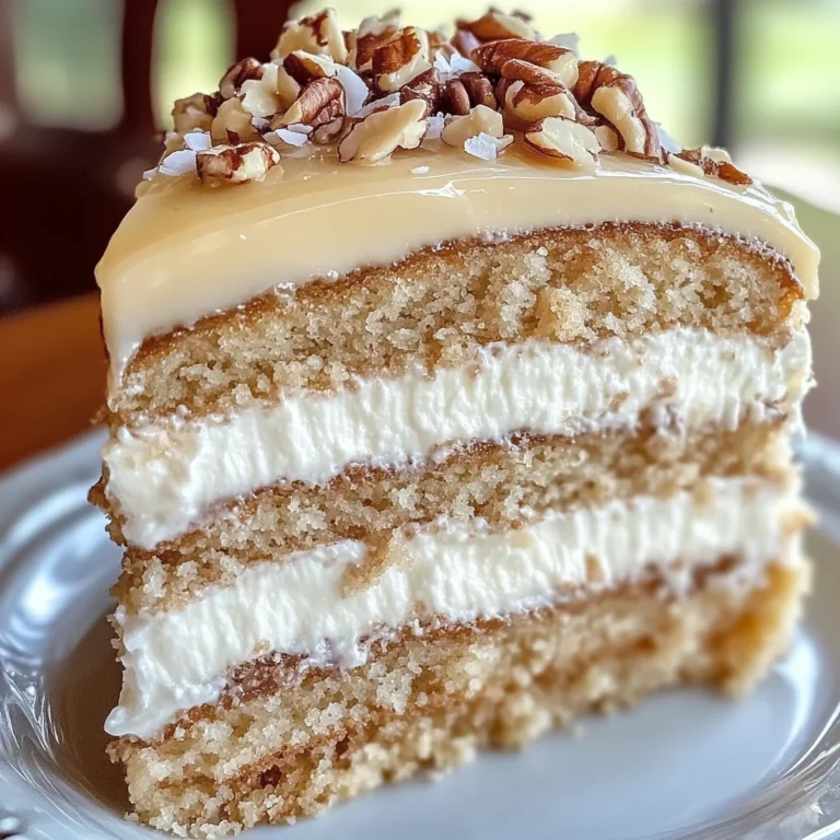 White German Chocolate Cake with Cheesecake Center