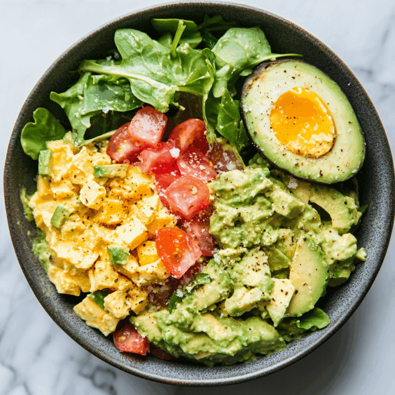 Avocado Egg Salad Bowl