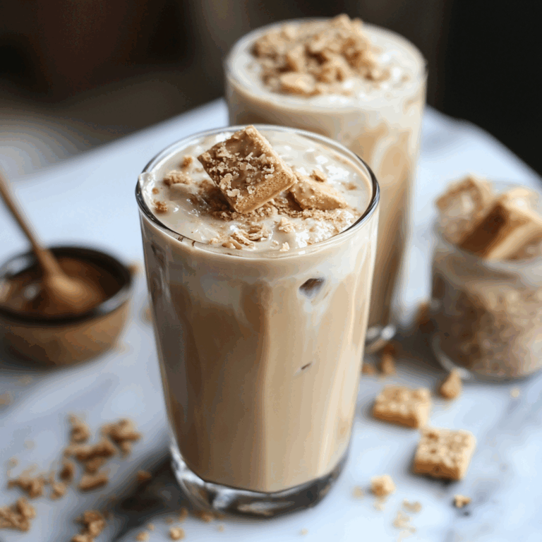 Cookie Butter Iced Chai Latte