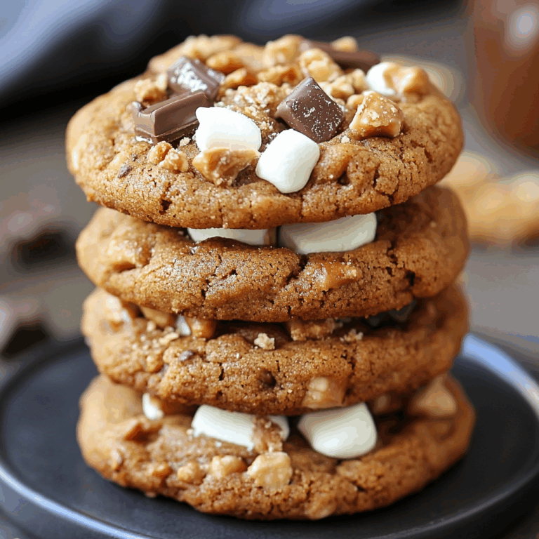 Pumpkin S’mores Cookies