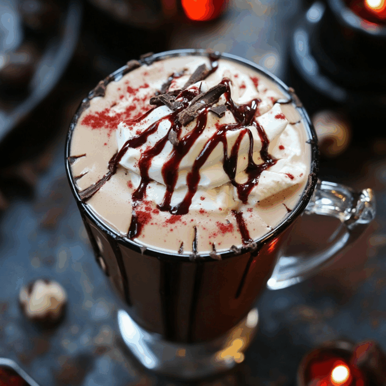 Vampire Hot Chocolate