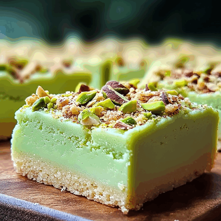 Pistachio Pudding Sugar Cookie Bars