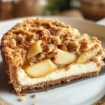 Apple Crumble Cheesecake