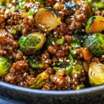 Beef and Brussels Sprouts Stir-Fry