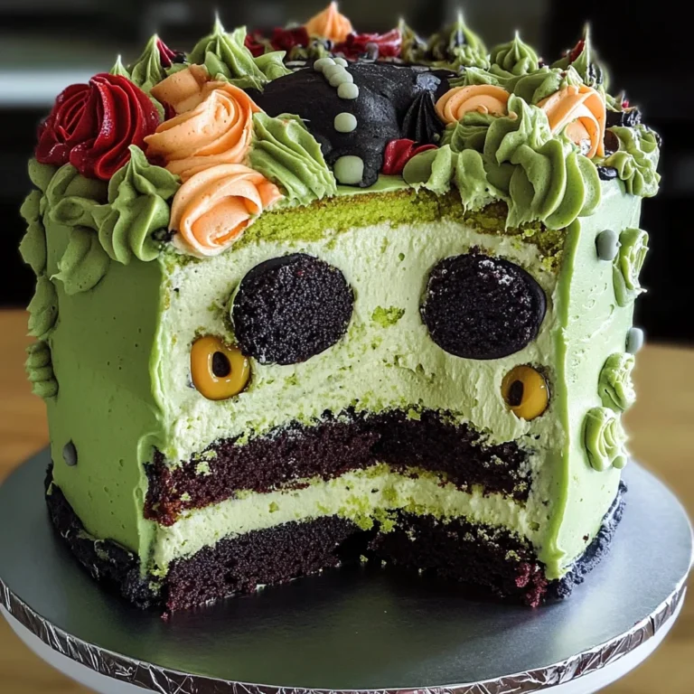 Frankenstein Cake