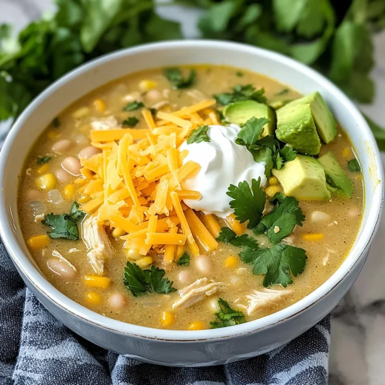Green Enchilada Chicken Soup Recipe