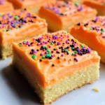 Halloween Frosted Sugar Cookie Bars