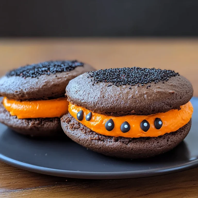 Halloween Whoopie PIes