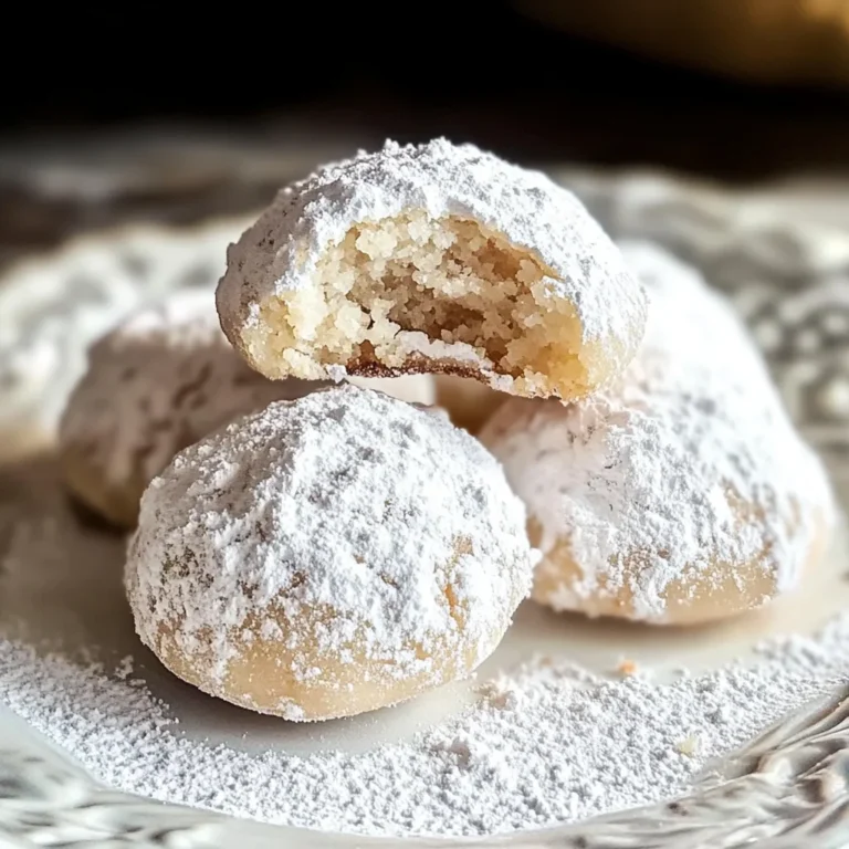 Italian Butterball Cookies