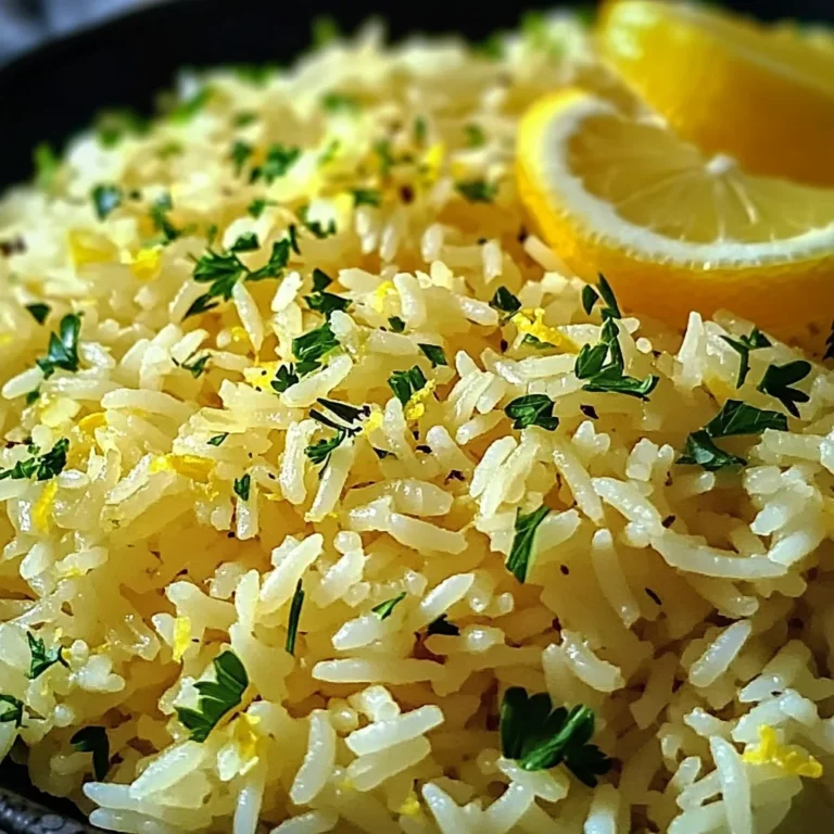 Light and Flavorful Greek Lemon Rice for Every Occasion