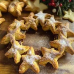 Nutella Puff Pastry Star Wreath