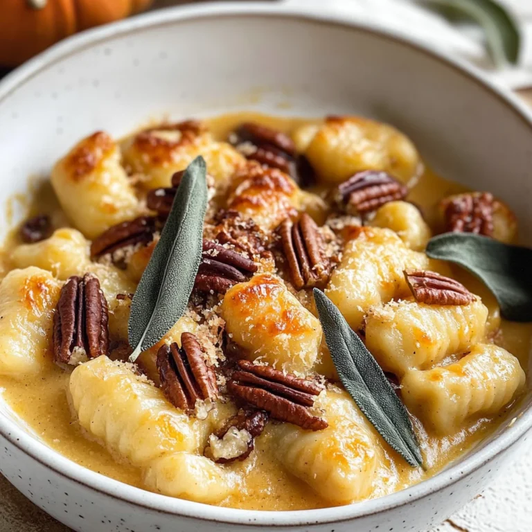 Pumpkin Gnocchi Bake