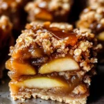 Salted Caramel Apple Pie Bars
