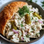 Savory Dill Pickle Chicken Salad