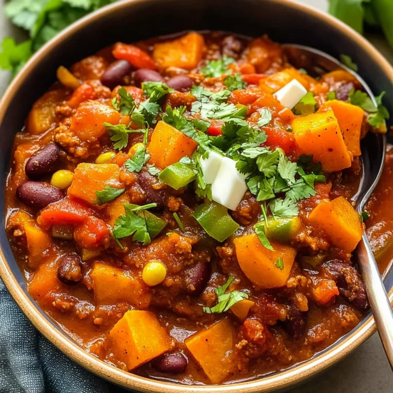 Slow Cooker Sweet Potato Chili
