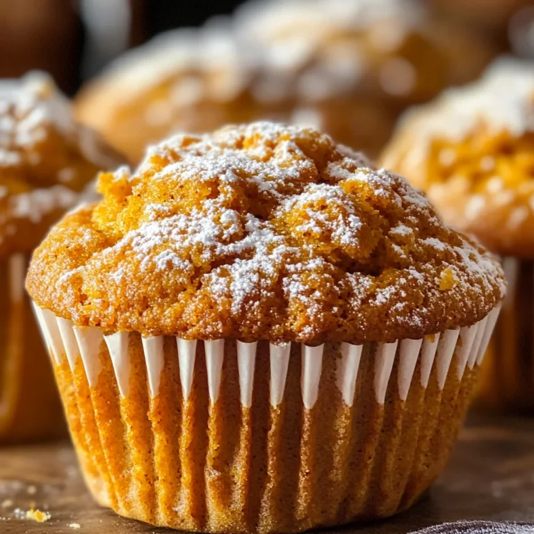Spice Cake Pumpkin Muffins