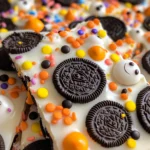 Spooky Halloween Oreo Bark