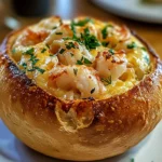 Stuffed Seafood Bread Bowl
