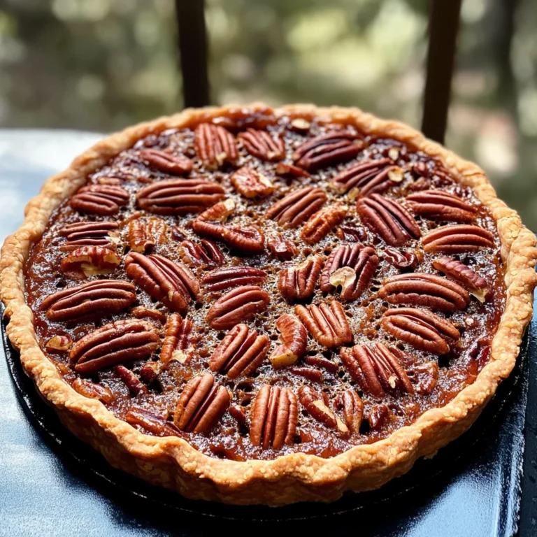 Tarte aux Noix de Pécan (Pecan Pie)