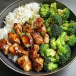 Teriyaki Chicken and Broccoli Bowl