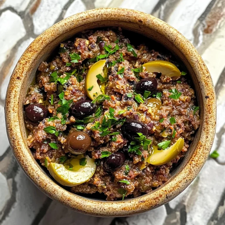 Vegan Olive Tapenade