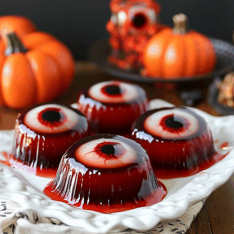 Halloween Eyeball Jello Shots