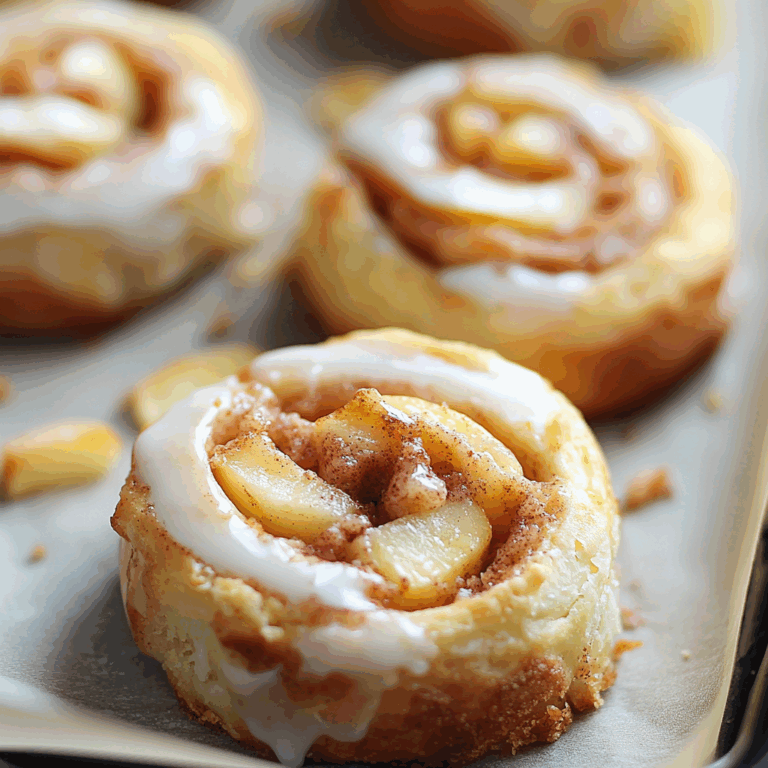 Soft-Baked Apple Cinnamon Rolls