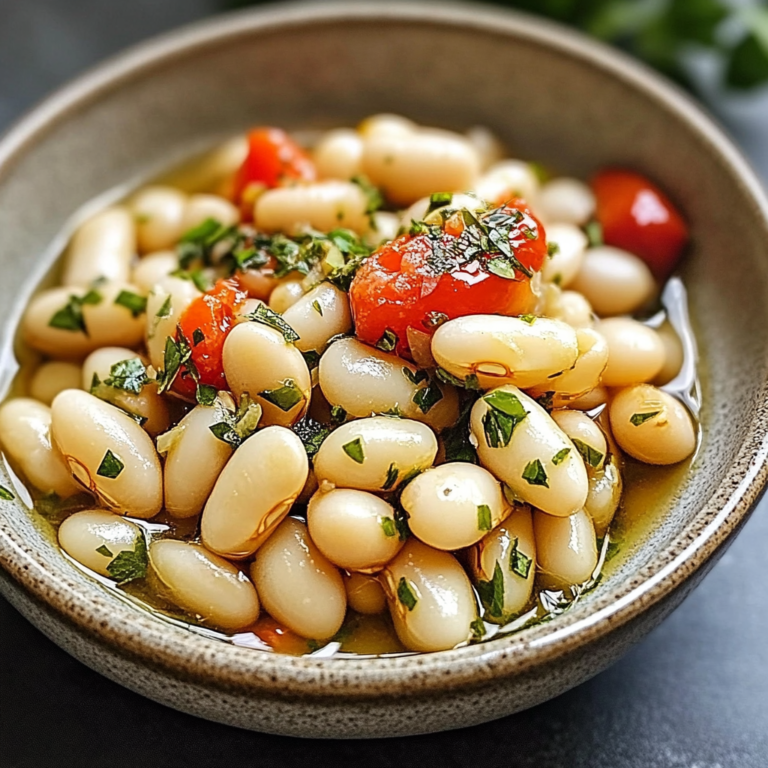 Marinated White Beans