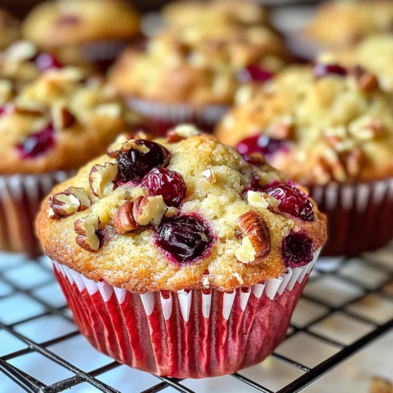 Fresh Cranberry Orange Muffins