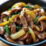 Savory Stir-Fried Beef with Sweet Onions in a Chinese-Style Sauce