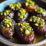 St. Patrick’s Day Treat: Honey Pistachio Ricotta Stuffed Dates