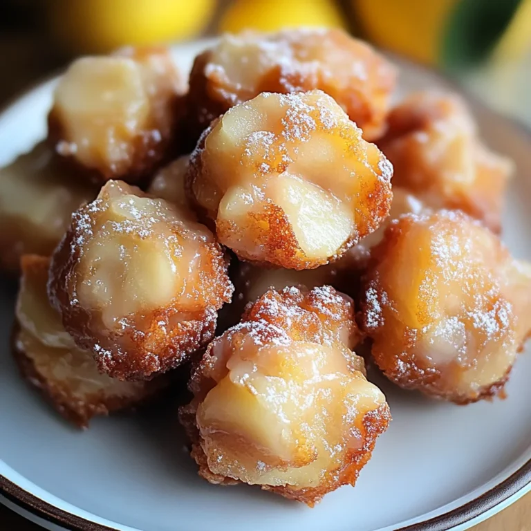Apple Fritter Bites