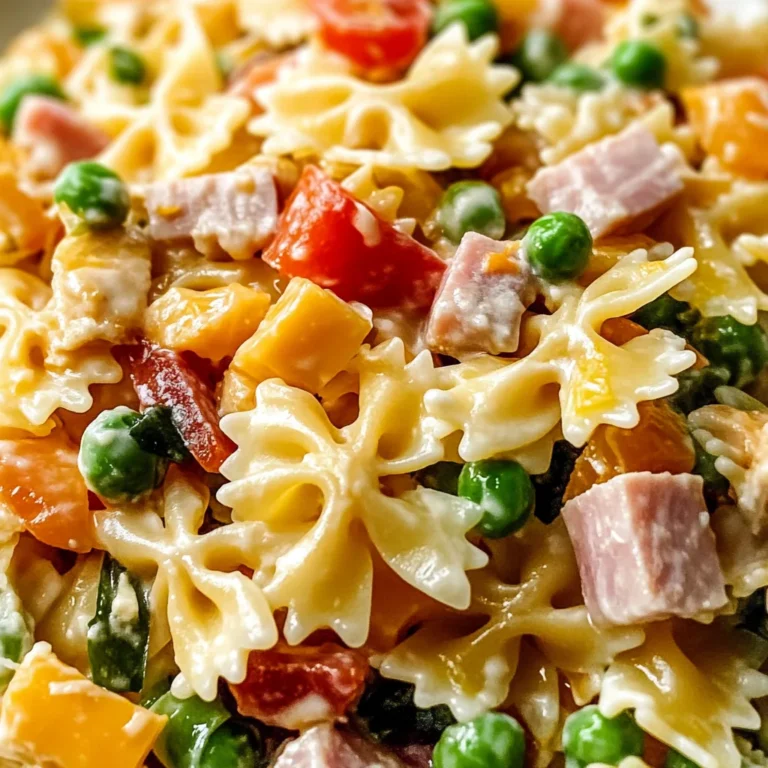 Bow Tie Pasta Salad Recipe