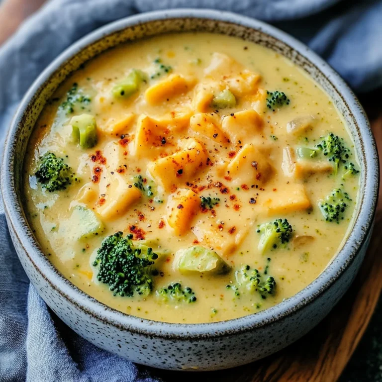 Broccoli Cheddar Soup