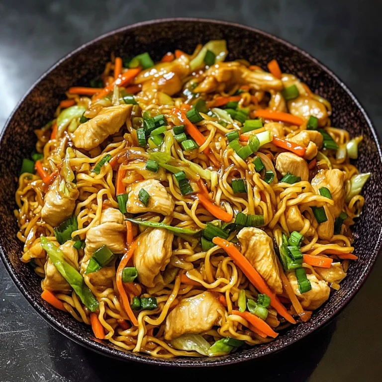 Chicken Chow Mein with the Best Chow Mein Sauce